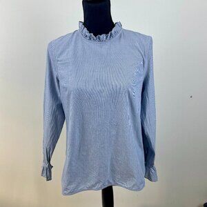 Elaine Rose Striped Women's Shirt Size M
